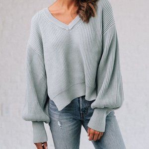Balloon Sleeve Sweater